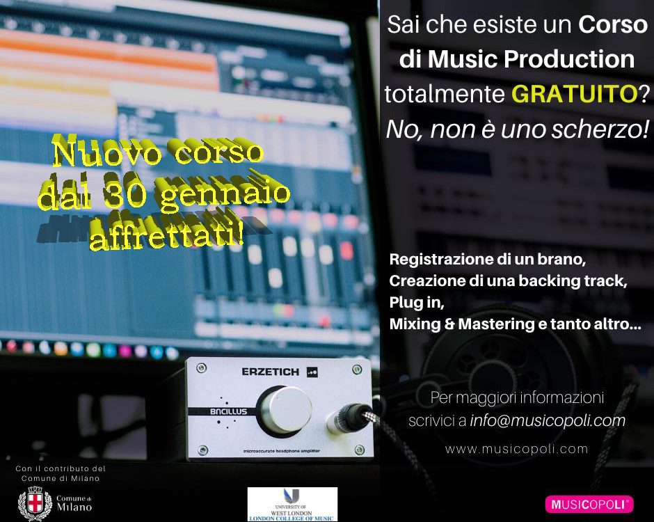 music production30 gennaio